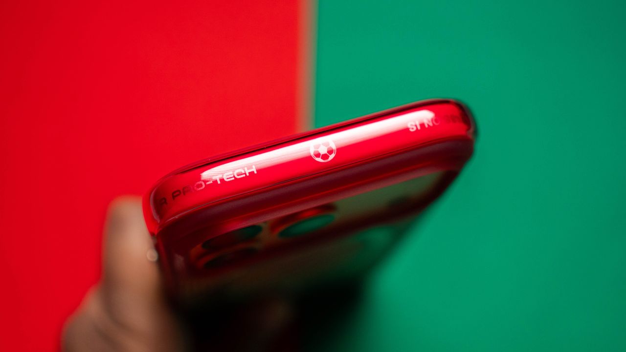 Torras Portugal football collab showing Ostand Q3 Air cases designed for the iPhone 17 Pro