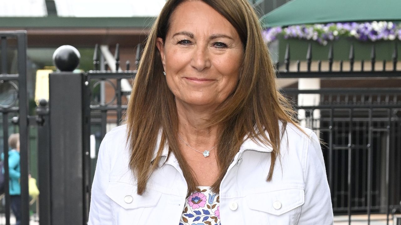 Carole Middleton&#039;s floral jumpsuit