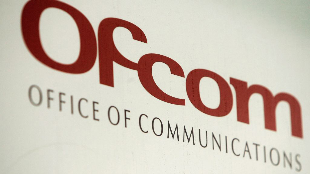 Ofcom logo on white background