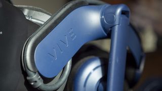 HTC Vive Pro 2 side strap with headphones