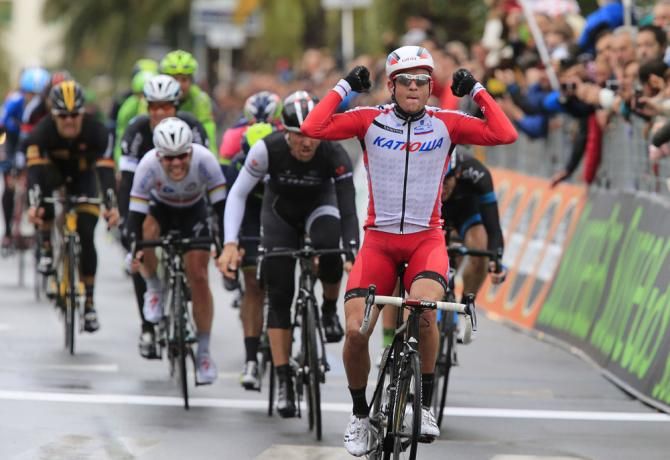Alexander Kristoff (Team Katusha) wins Milan-San Remo