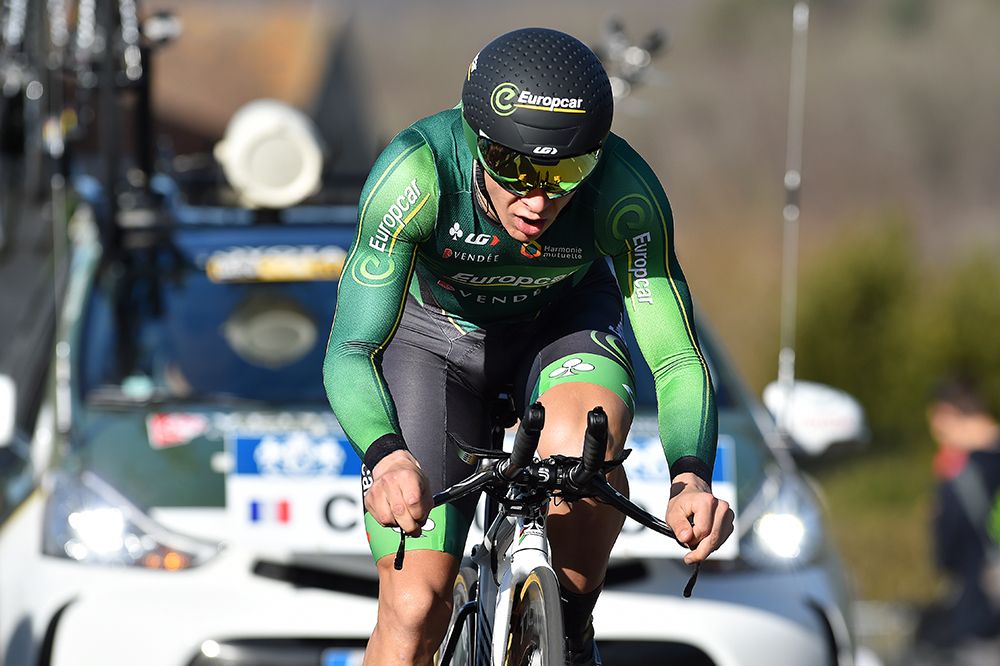 An Europcar rider