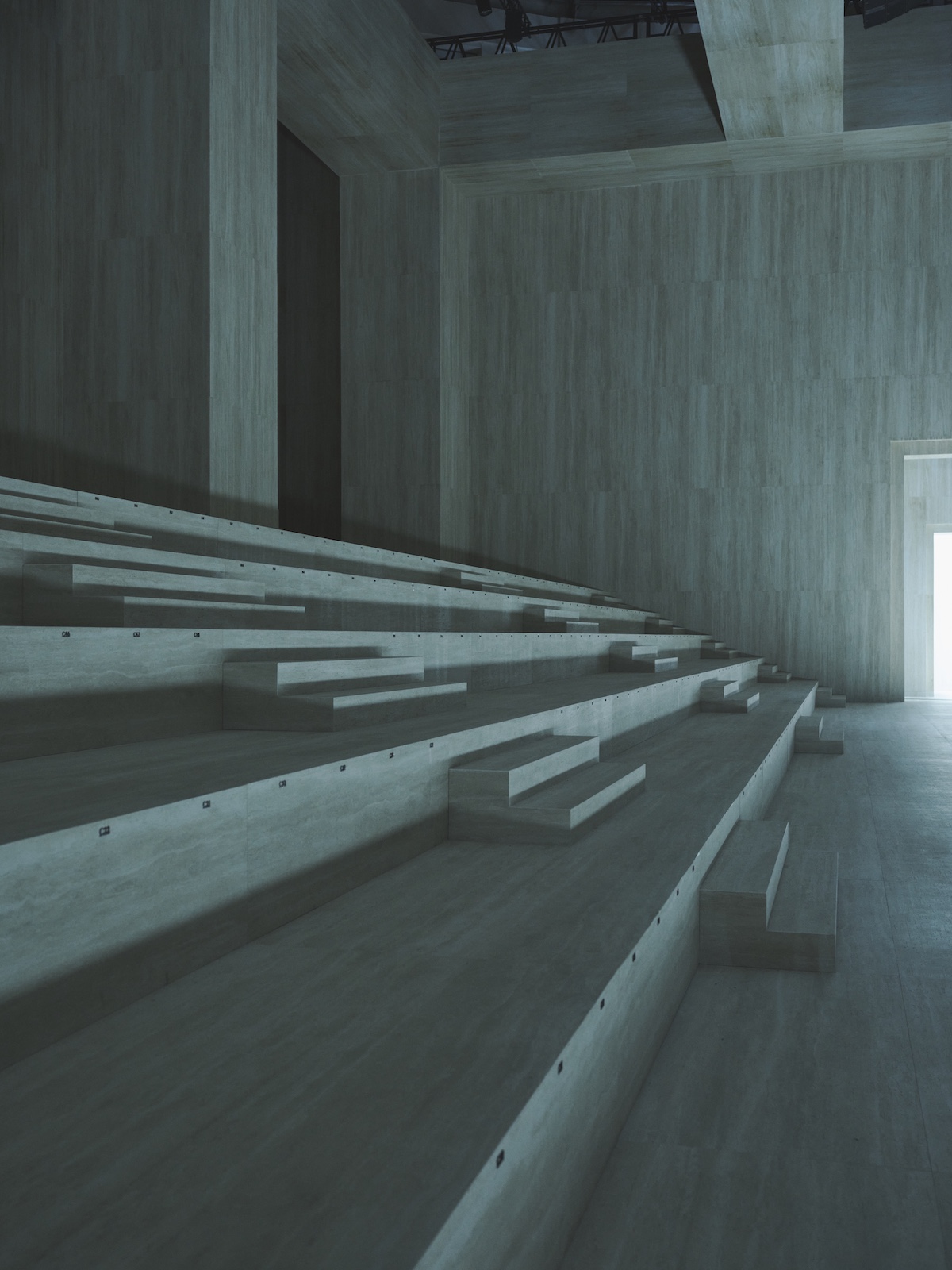 Gucci A/W 2026 Demna runway debut show set