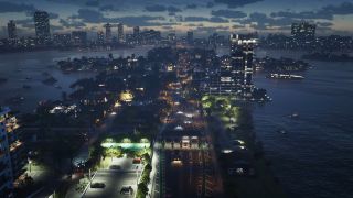 GTA 6 city streets at night