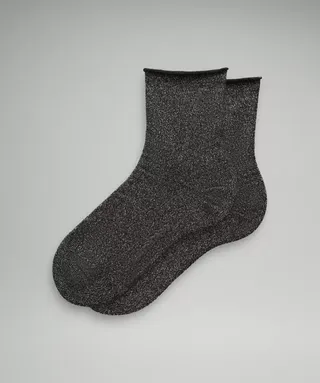 Women's Daily Stride Sparkle Quarter Socks