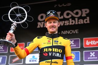 Dylan Van Baarle wins the 2023 Omloop Het Nieuwsblad