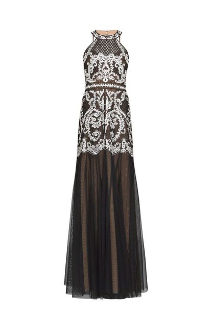 Meghan Markle Wears Safiyaa Halterneck Dress to the Royal Variety ...