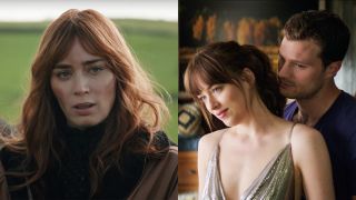 Emily Blunt in Wild Mountain Thyme and Dakota Johnson and Jamie Dornan in Fifty Shades of Grey