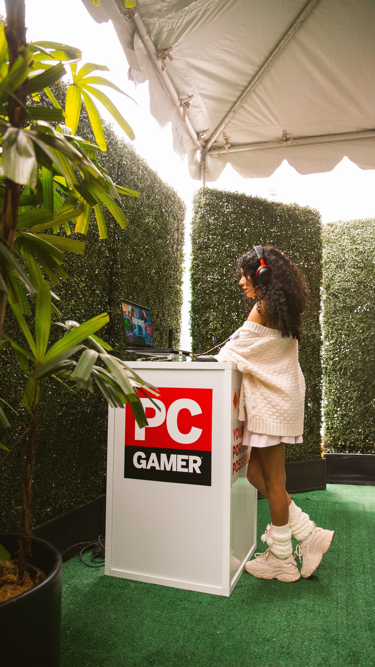 The OMEN - PC Gamer Ice Cream Truck event at Summer Game Fest