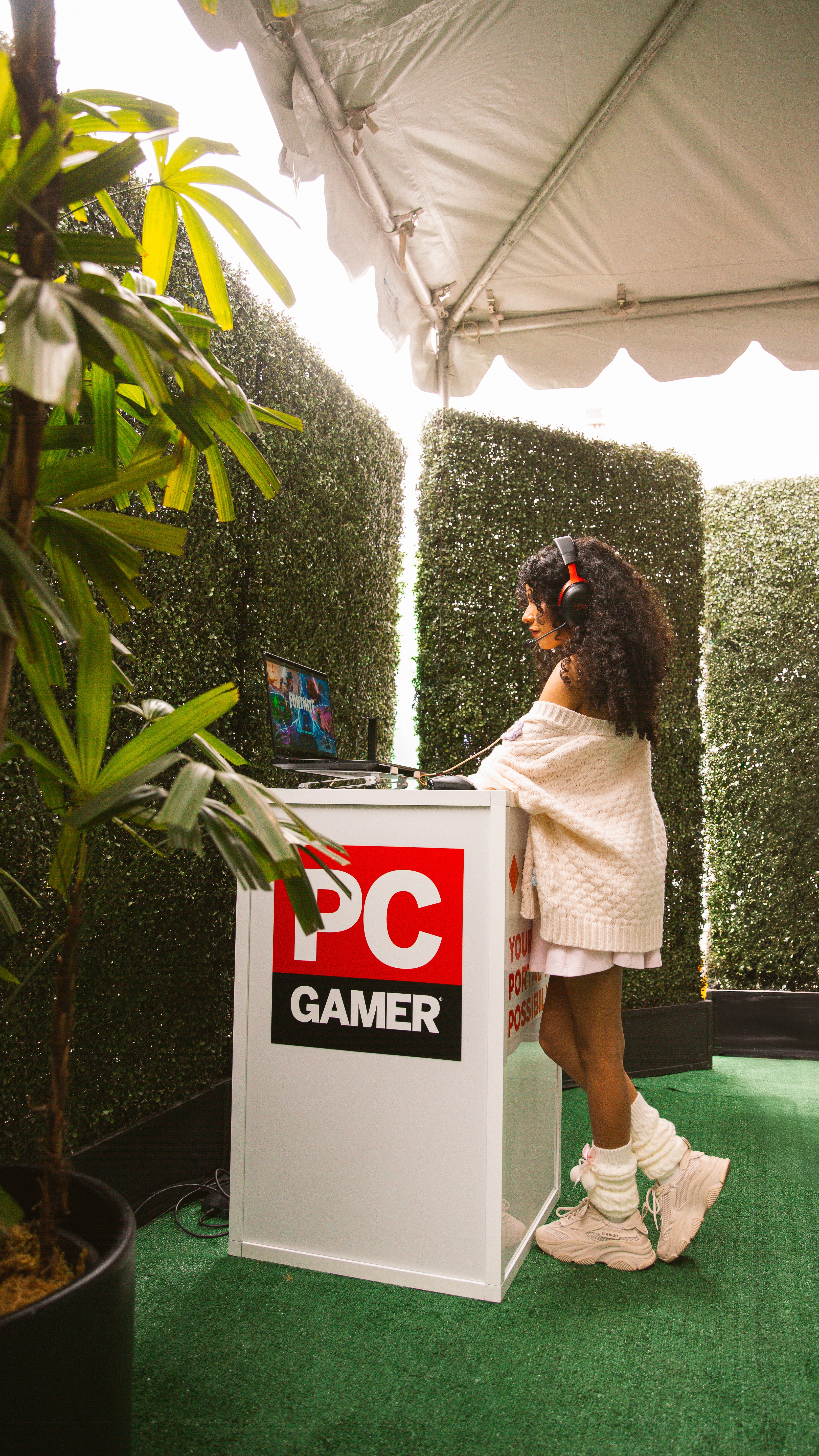 The OMEN - PC Gamer Ice Cream Truck event at Summer Game Fest