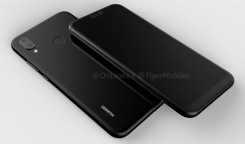 Huawei P20 Lite render