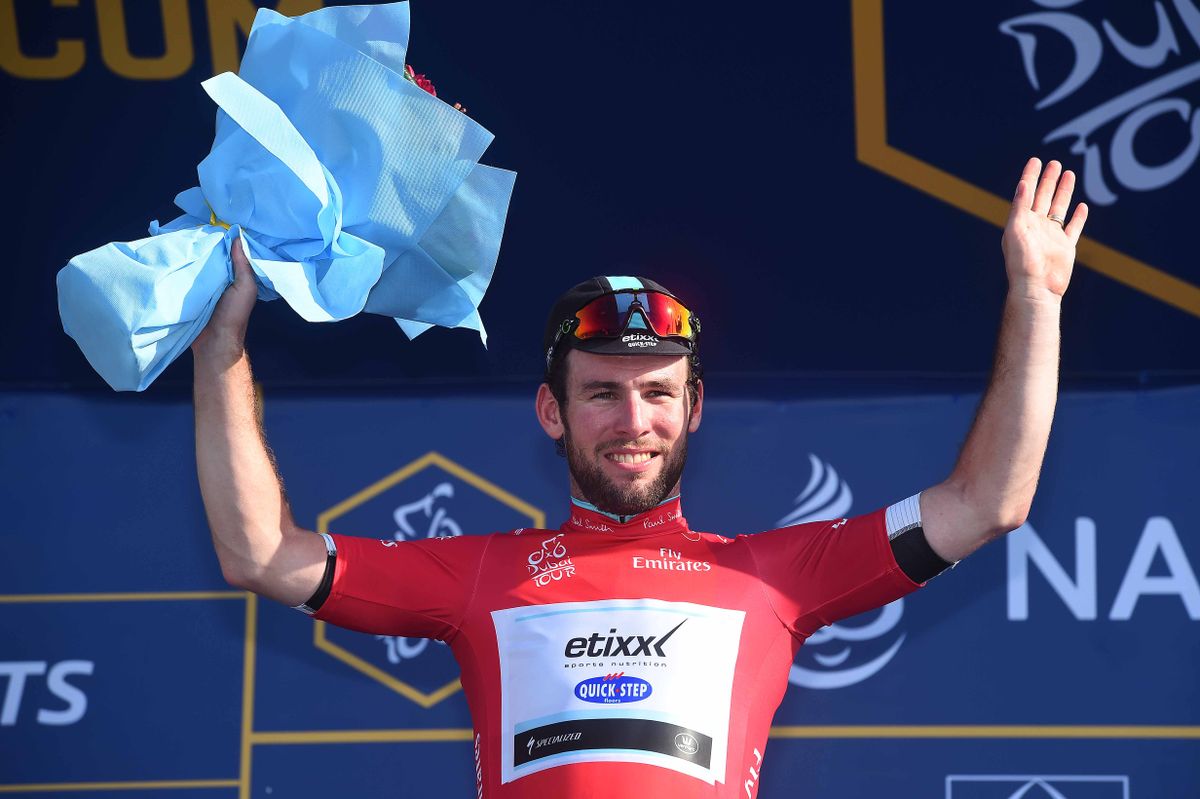 Mark Cavendish lead's the sprint competition