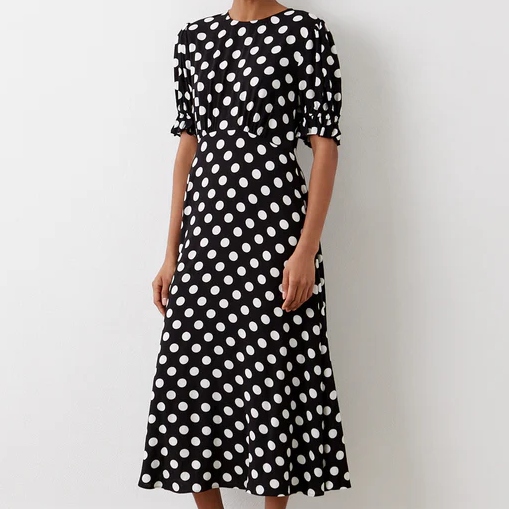 Finery London Polka Dot Dress