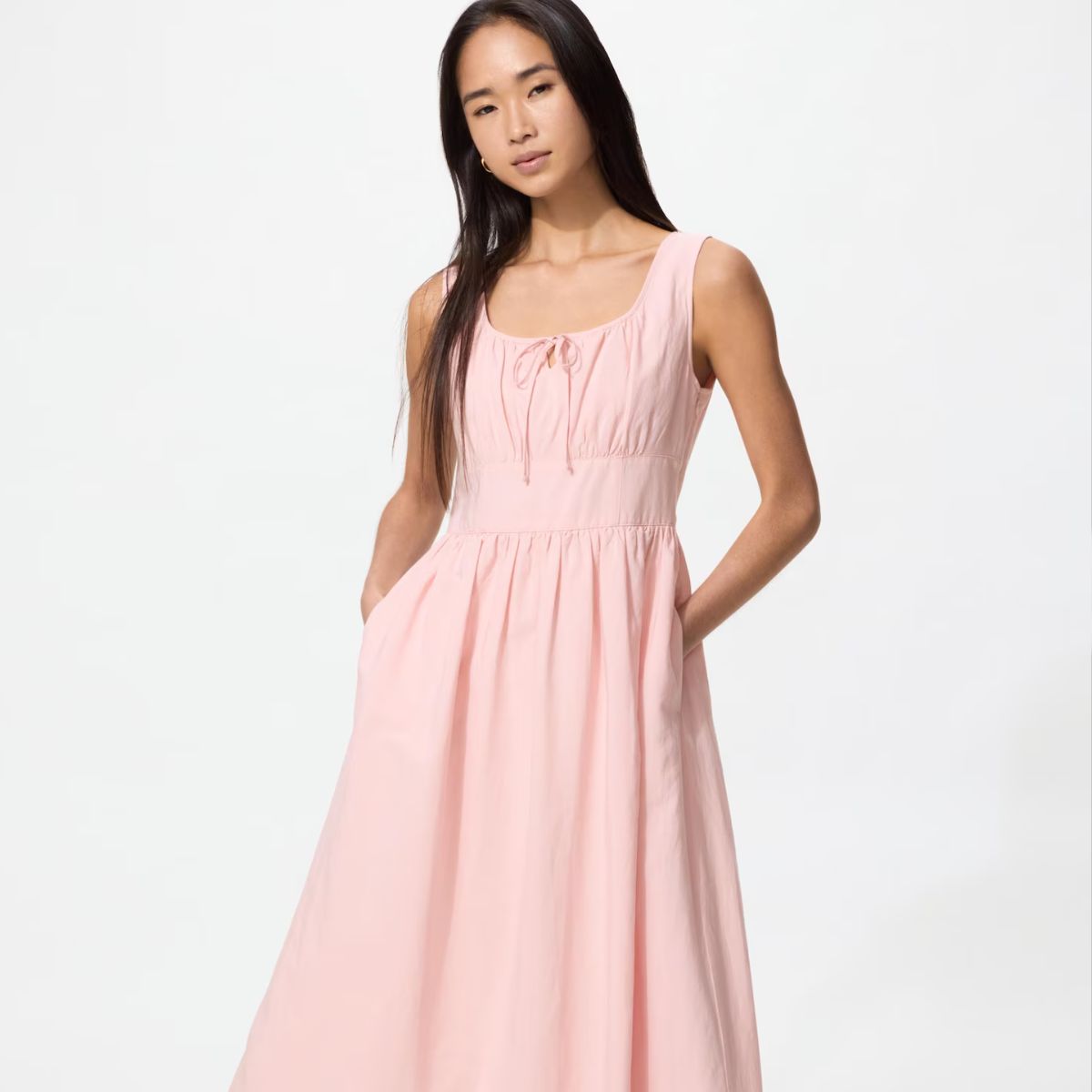 Uniqlo pink dress