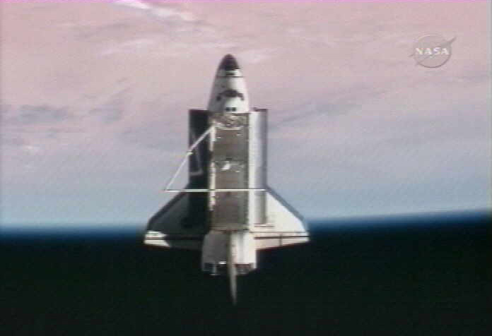 Space Shuttle Crew Prepares for Landing