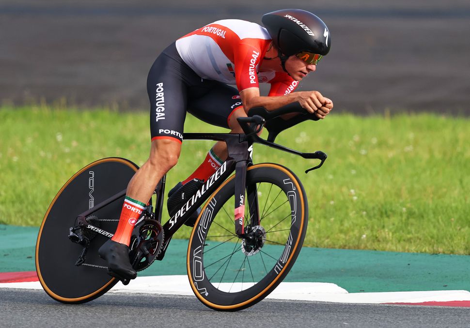 Olympics: Primoz Roglic wins gold for Slovenia in men's time trial ...