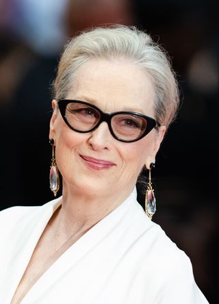 Meryl Streep attends "Le Deuxième Acte" ("The Second Act") Screening & opening ceremony red carpet at the 77th annual Cannes Film Festival at Palais des Festivals on May 14, 2024 in Cannes, France