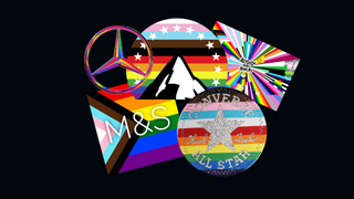 The pride logo
