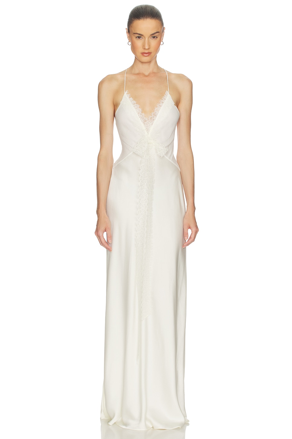 Helsa Mix Media Slip Dress