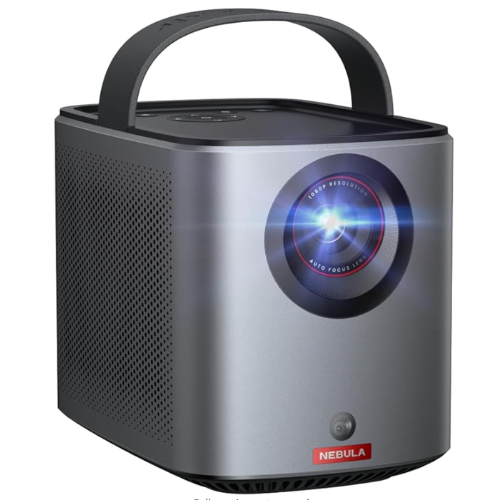A square press image of the Anker Nebula Mars 3 Air projector