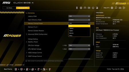 MSI High-Efficiency Mode