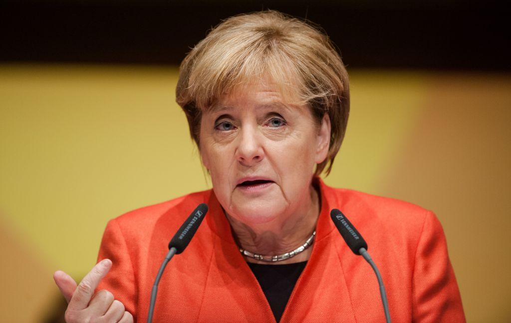 German Chancellor Angela Merkel