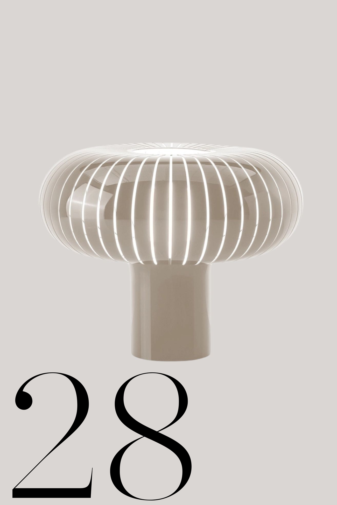 Kartell, Teresa in Dove Gray