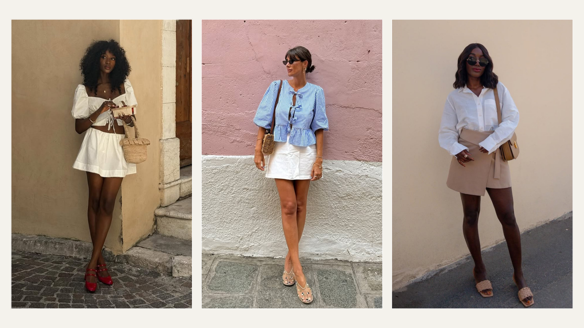 French girl skirt outfits