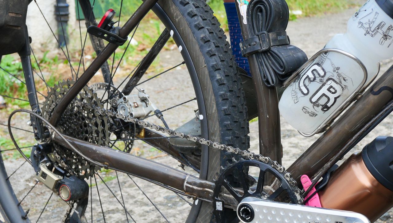 Taylor's Pennine Rally bikepacking setup