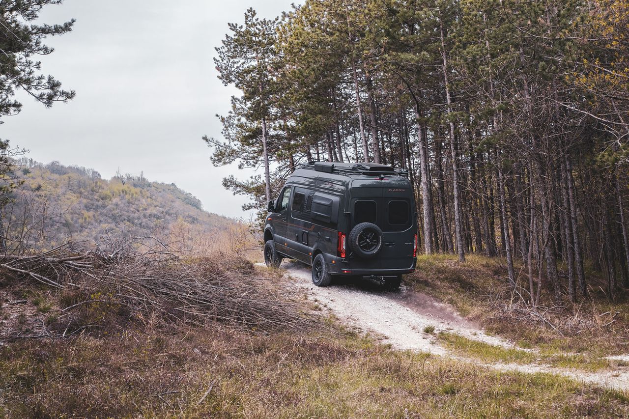 On board the Adria Supertwin 4x4