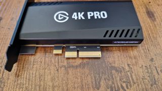 Elgato Game Capture 4K Pro's PCIe connector