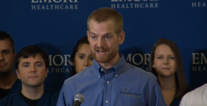 Cured American Ebola patient speaks publicly for the first time: 'Today is a miraculous day'