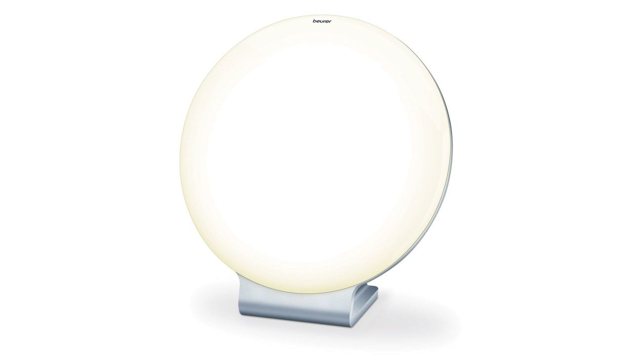 Beurer TL50 SAD lamp product shot, front, on