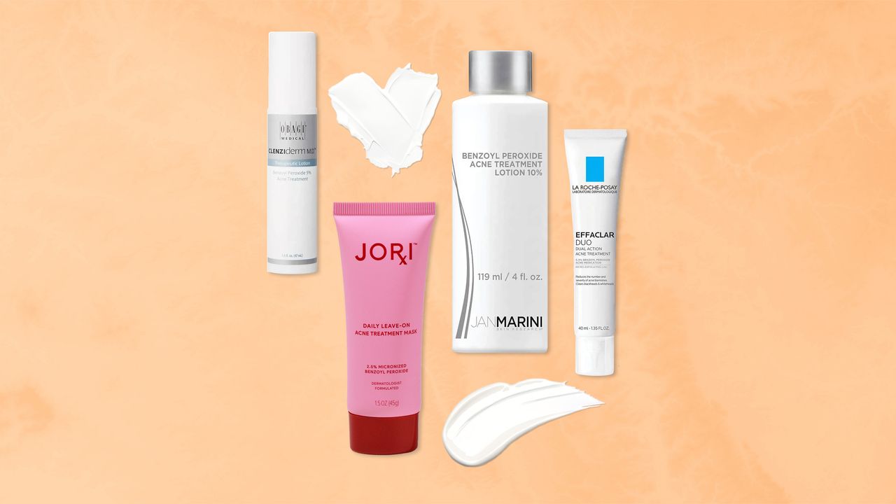 best benzoyl peroxide products including JORI, Jan Marini, and La Roche-Posay products