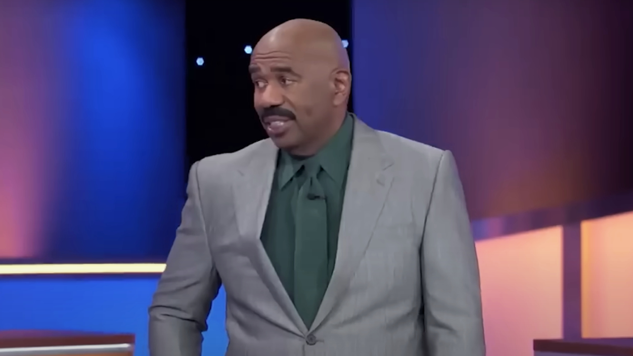 Steve Harvey on Family Feud