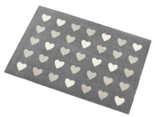 grey coloured doormat
