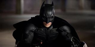 Christian Bale as Batman in Dark Knight Rises