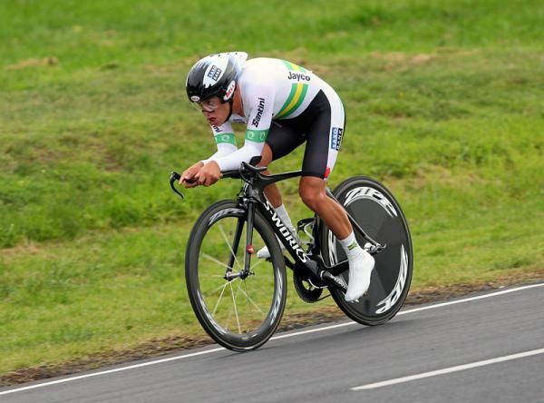 Australia's Richie Porte en route to a fourth place finish.
