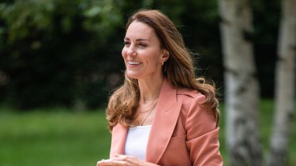 Catherine, Duchess of Cambridge visits 'The Urban Nature Project' at The Natural History Museum on June 22, 2021 in London, England