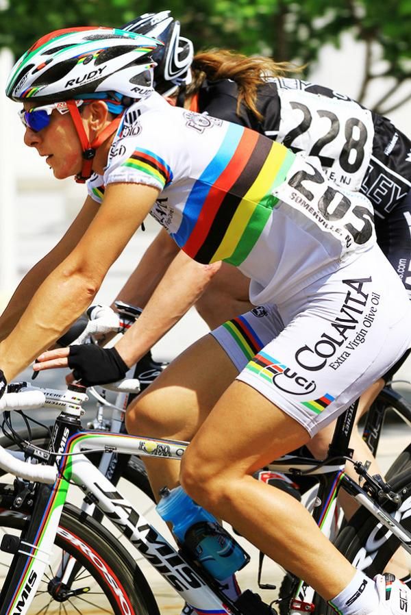 Current World Champion, Giorgina Bronzini (Colavita/Forno d'Asolo)