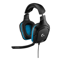 Logitech G432 wired gaming headset: $49.99