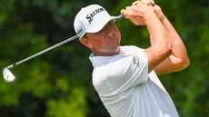 Lucas Glover takes a shot at the Tour Championship at East Lake