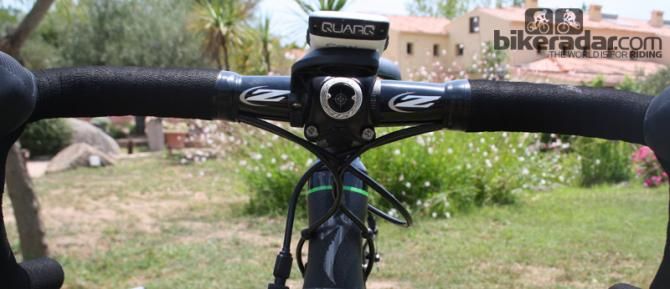 Plush S-Wrap Roubaix bar tape provides vibe damping &ndash; which might come in handy on some of the sketchy Corsican roads