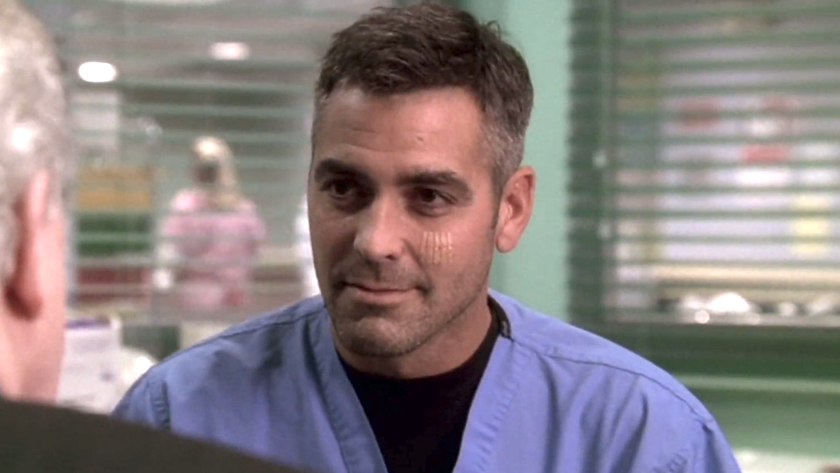 george clooney on er