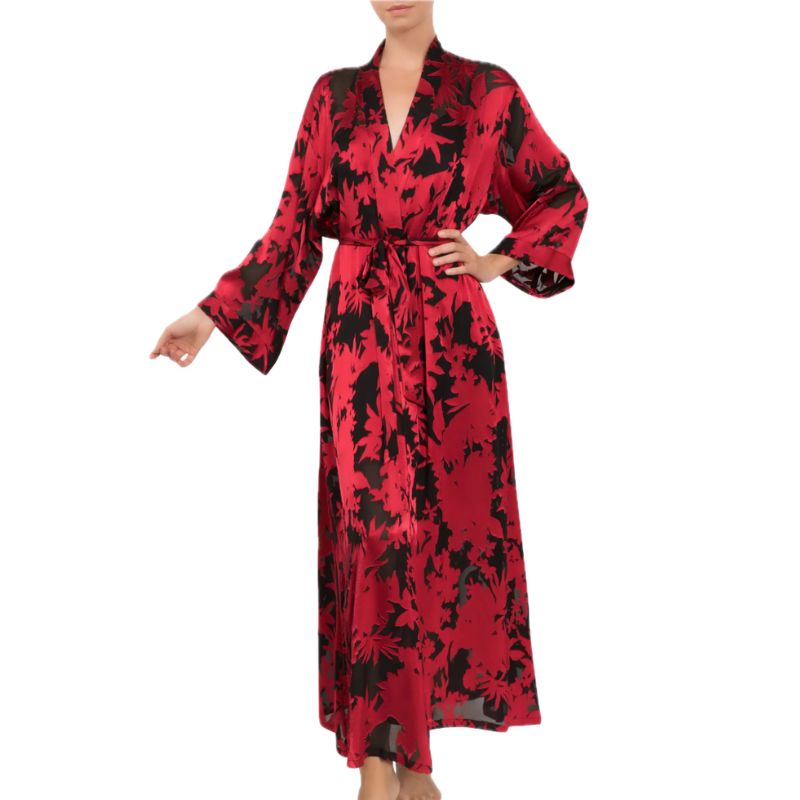 Everyday Ritual, Colette Floral Print Robe