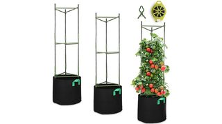 GROWNEER plant cages and grow bags