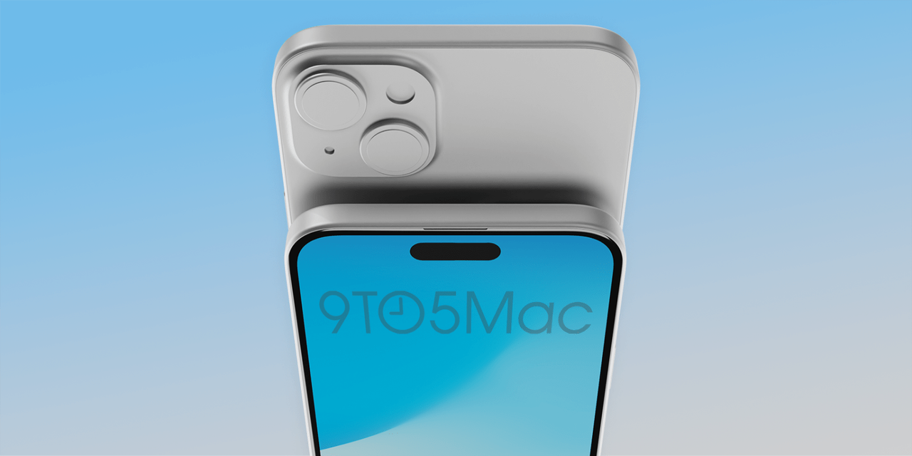 iPhone 15 Plus render