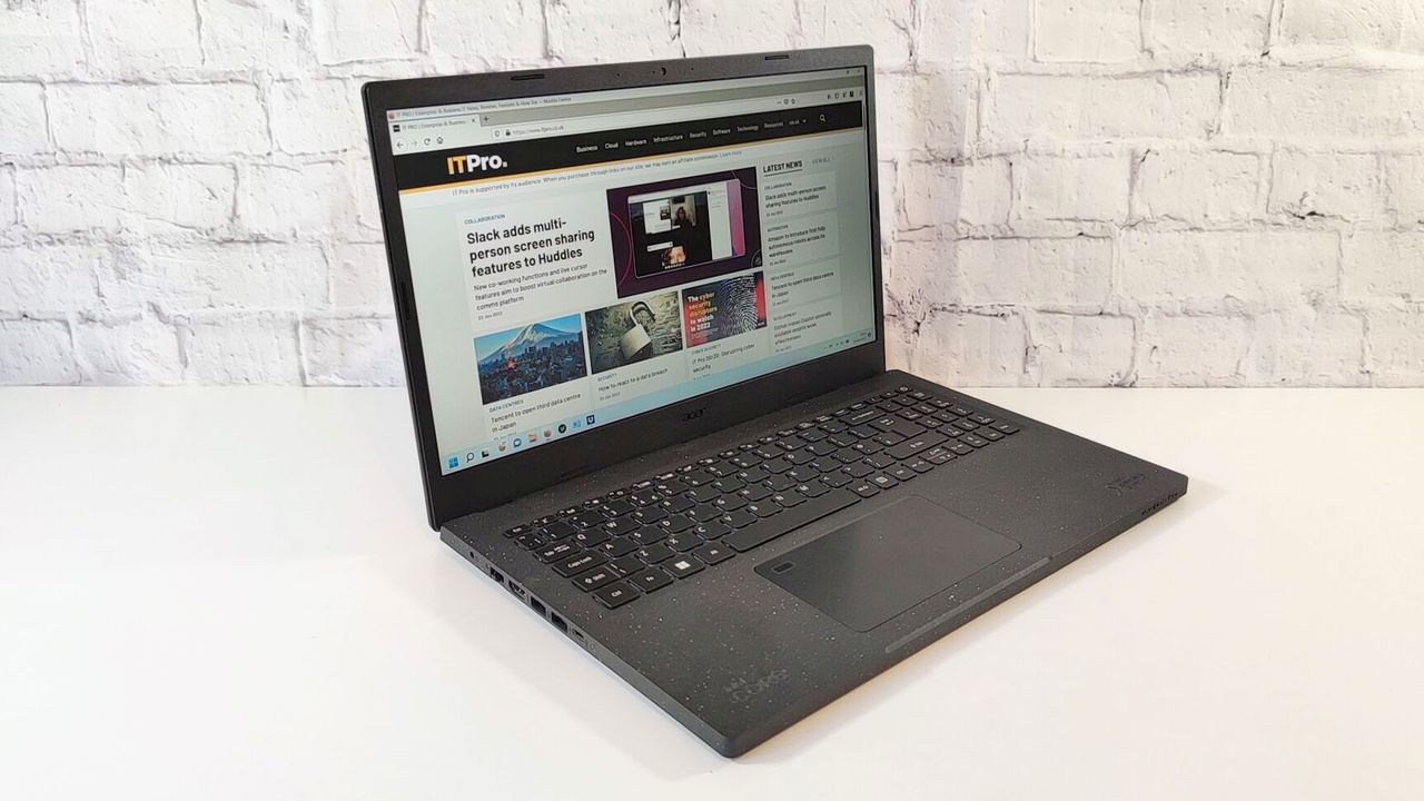 A photograph of the Acer TravelMate Vero