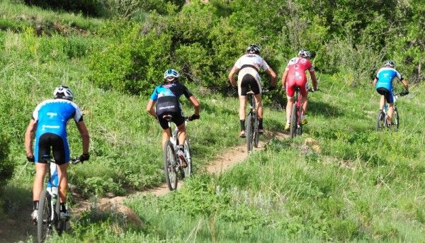 The lead group