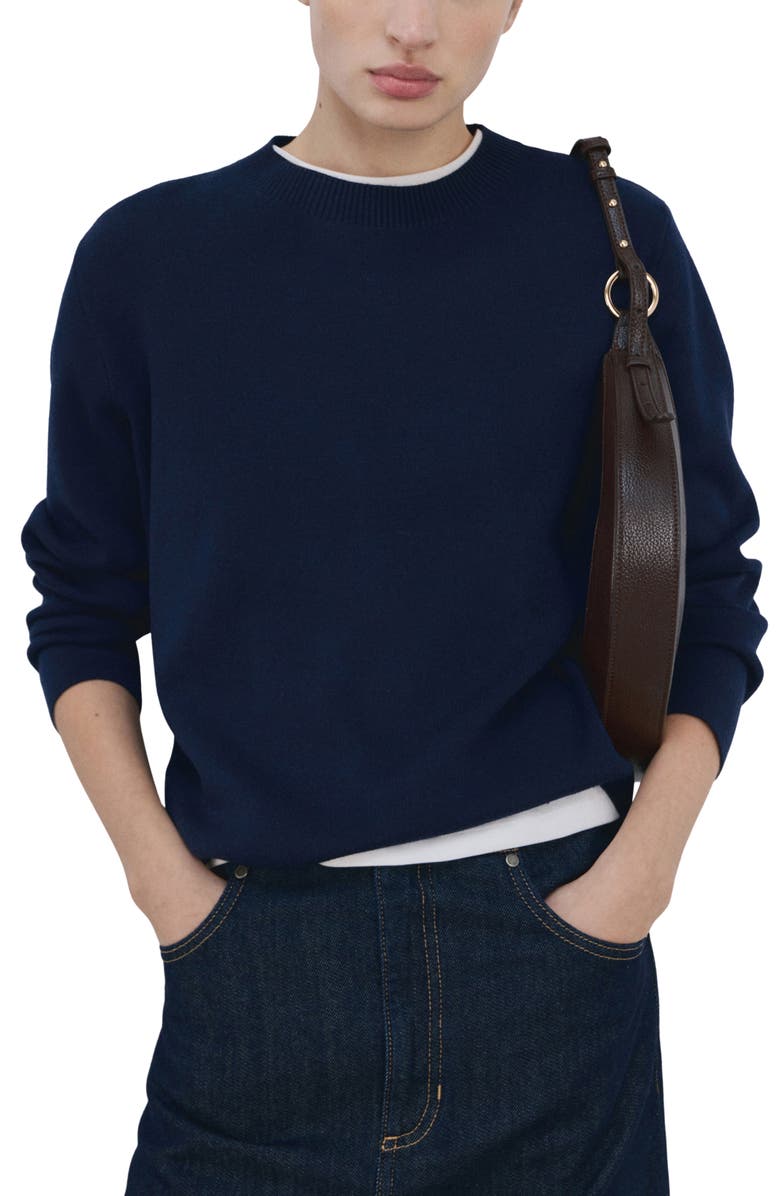 Fine Knit Crewneck Sweater